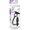 Anal Fantasy Collection Ass-Kicker with Cockring - Color Negro - Imagen 3