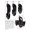 Anal Fantasy Collection Elite Vibrating Plug - Color Negro - Imagen 2
