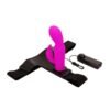 Baile Arnés con Dildo Púrpura 15 cm - Imagen 3