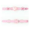 Mordaza Transpirable Ajustable Bola 4,5 cm Rosa - Imagen 3