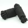 Cuerda Bondage de Algodón 10 Metros Negro - Imagen 2