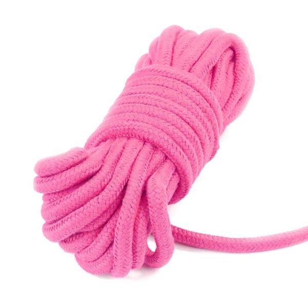 Cuerda Bondage Suave Rosa - Imagen 2
