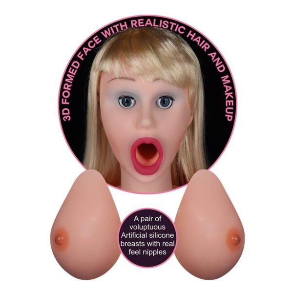 Muñeca Inflable Boobie Super Love Doll - Imagen 3