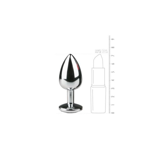 Plug Anal con Cristal Transparente No. 1 - Imagen 3