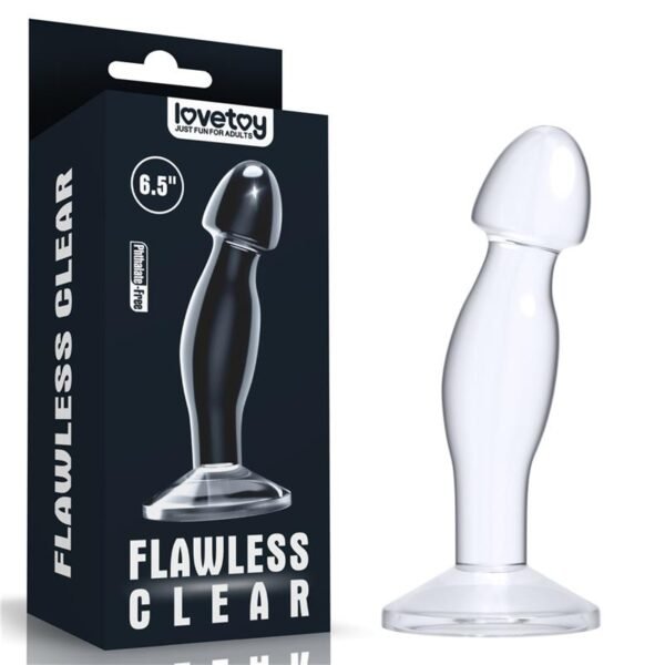 Plug Anal Flawless Clear 6.5 Transparente - Imagen 2