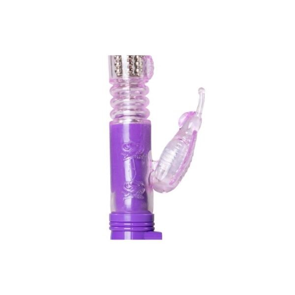 Vibrador con Mariposa - Púrpura - Imagen 2