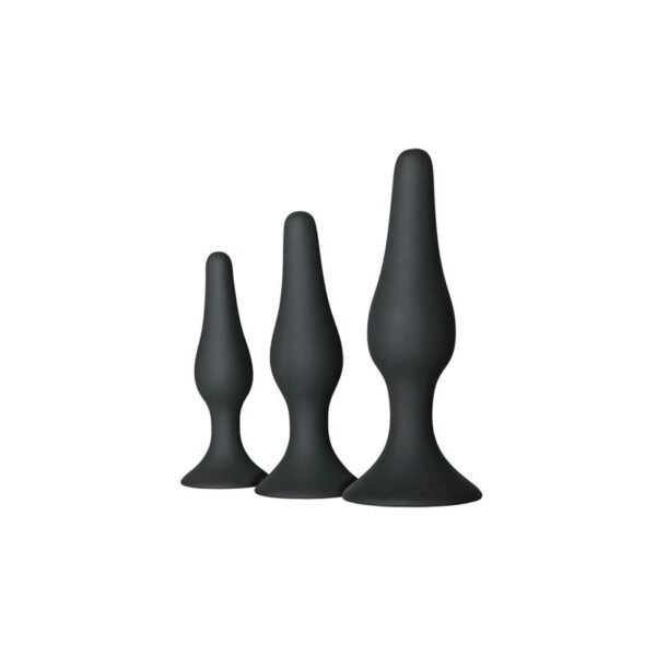 Set de 3 Plug Anal Negro