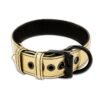 Collar con Correa Bondage Dorado - Imagen 2