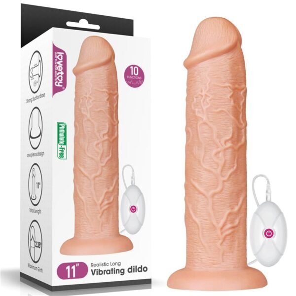 Dildo King 11 con Vibración Natural - Imagen 3