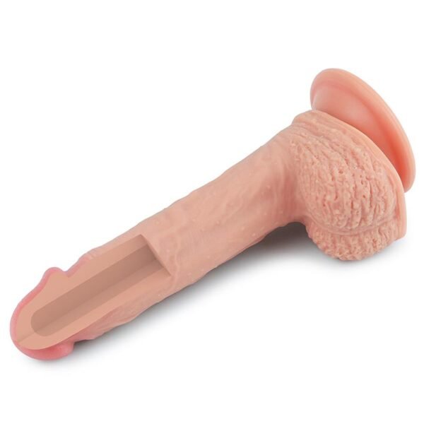 Dildo Nature 8.5 Silicona Líquida Natural - Imagen 6