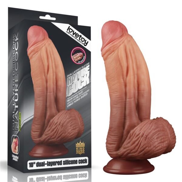 Dildo Nature King 10 Dual Layer - Imagen 14