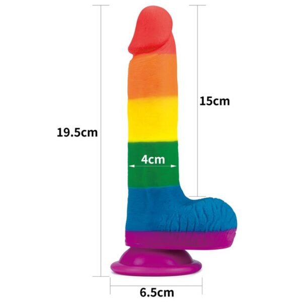 Dildo Prider 7.5 Silicona Líquida - Imagen 10