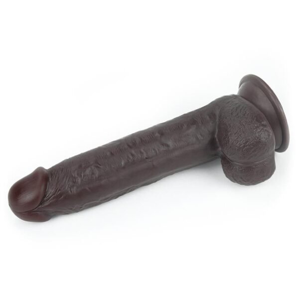 Dildo Sliding 9.5 Negro - Imagen 5