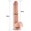 Dildo Sliding 9.5 Natural - Imagen 8