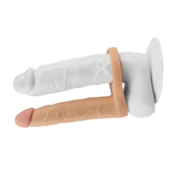 Dildo The Ultra Soft Double 6.25 Natural - Imagen 6