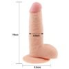 Dildo The Ultra Soft Dude 7.5 Natural - Imagen 5