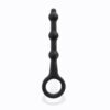 Elmer Plug Anal con Aro de Fácil Extracción Silicona Negro - Imagen 4