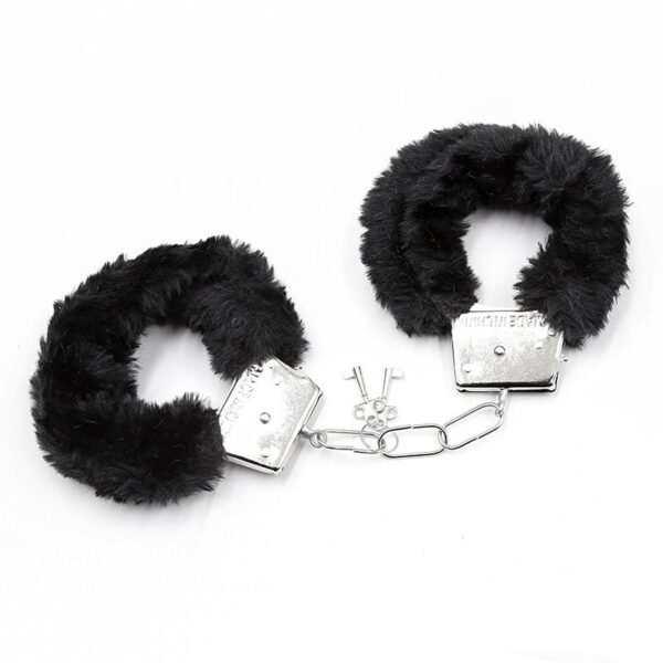 Esposas de Metal para Muñecas con Pelo Negro - Imagen 3