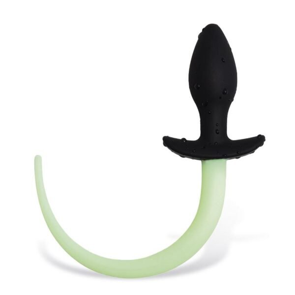 Plug Anal con Cola que Brilla en la Oscuridad - Imagen 3