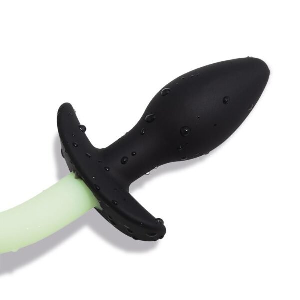 Plug Anal con Cola que Brilla en la Oscuridad - Imagen 5