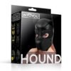 Hound Máscara de Perro Neopreno Hocico Extraíble Negro Talla Única - Imagen 6