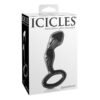 Icicles Plug Anal No. 46 Color Negro - Imagen 4