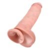 King Cock Pene con Testículos de 11 - Color Natural - Imagen 3