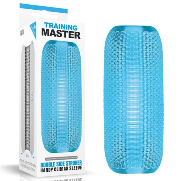 Masturbador Double Side Stroker Azul - Imagen 6