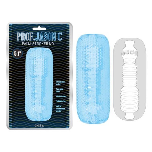 Masturbador Masculino Palm Stroker No. 1 - 4.9 Azul