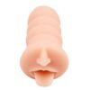 Masturbador Abby Sensual T-Skin 15 cm Natural - Imagen 2