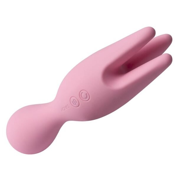 Vibrador Nymph con Brazos Giratorios Independientes Rosa - Imagen 2
