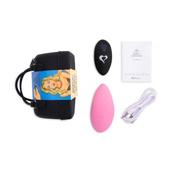 Panty Estimulador de Braguita con Control Remoto Rosa - Imagen 5