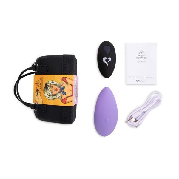 Panty Estimulador de Braguita con Control Remoto Púrpura - Imagen 6