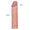 Funda para el Pene Add 2 Pleasure X Tender Natural - Imagen 5