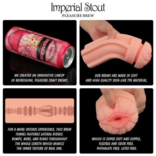 Lata Masturbadora Vagina Imperial Stout - Imagen 5