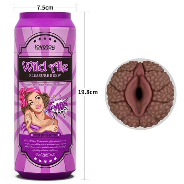 Lata Masturbadora Vagina Wild Ale - Imagen 12