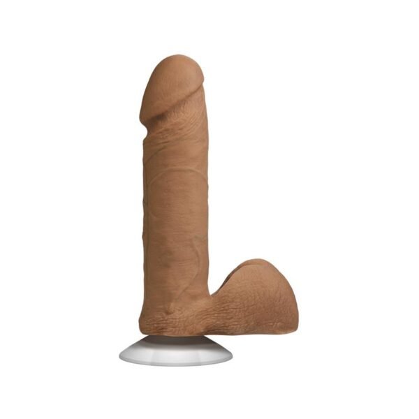 Realistic Dildo Double Density 6 Brown