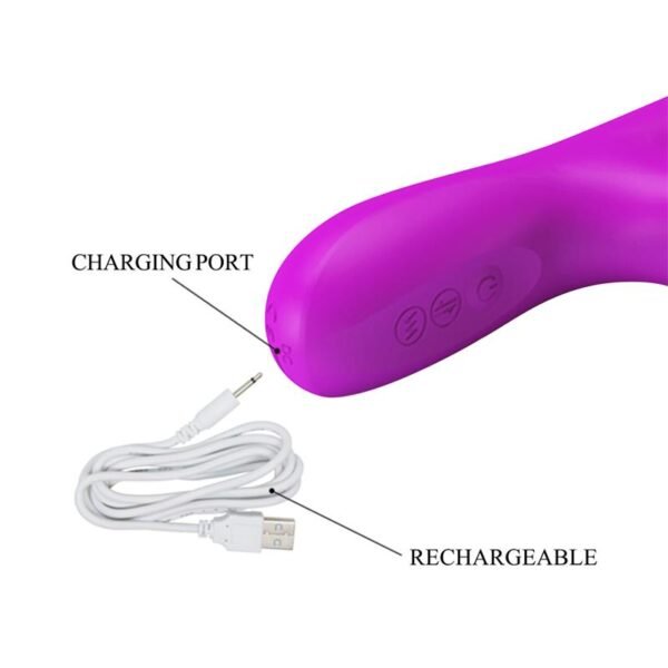 Reese Vibrador con Bolas Internas y Thrusting USB - Imagen 8