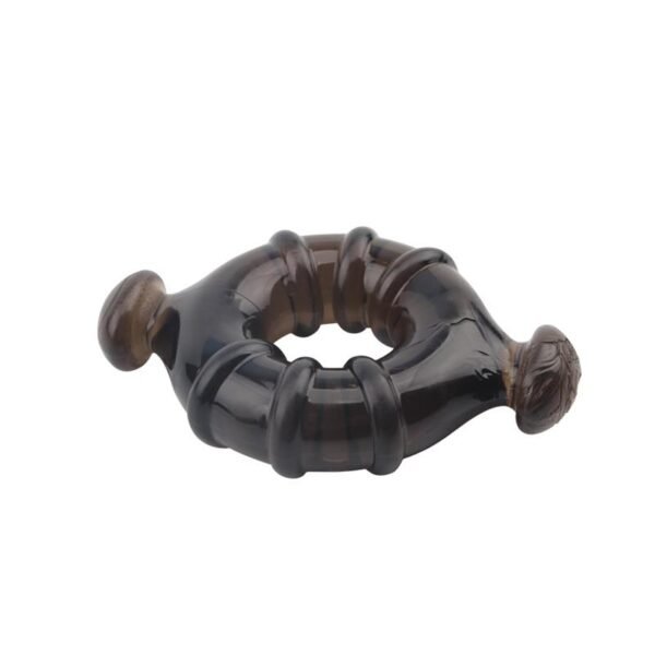 Anillos para el Pene Rudder Negro - Imagen 11