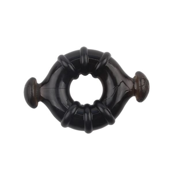 Anillos para el Pene Rudder Negro - Imagen 13