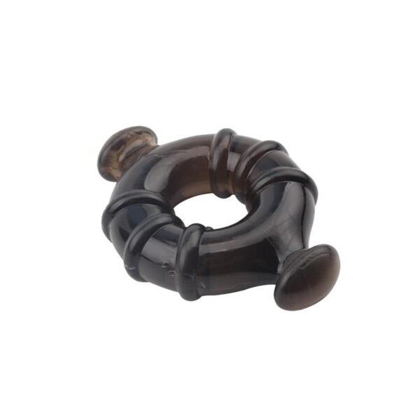 Anillos para el Pene Rudder Negro - Imagen 9