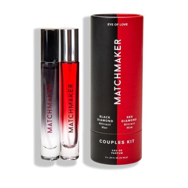 Set 2 Perfume Feromonas Parejas Matchmaker Couples Kit 2pc 10 ml