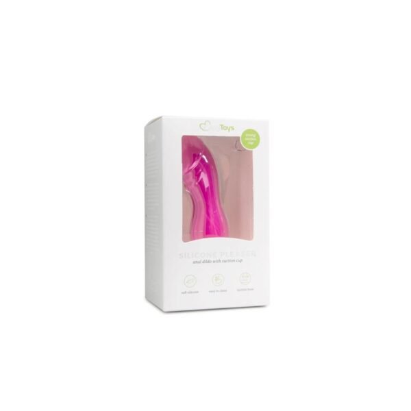Plug Anal Silicona con Ventosa Rosa - Imagen 5