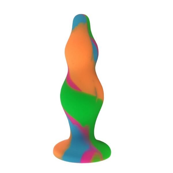 Plug Anal Silicona Multi Color - Imagen 6