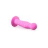 Dildo con Ventosa de Silicona - Rosa - Imagen 2