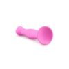 Dildo con Ventosa de Silicona - Rosa - Imagen 3