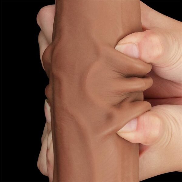 Dildo Dual Density Piel Desizante 11.5 - Imagen 4