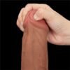 Dildo Dual Density Piel Desizante 11.5 - Imagen 7