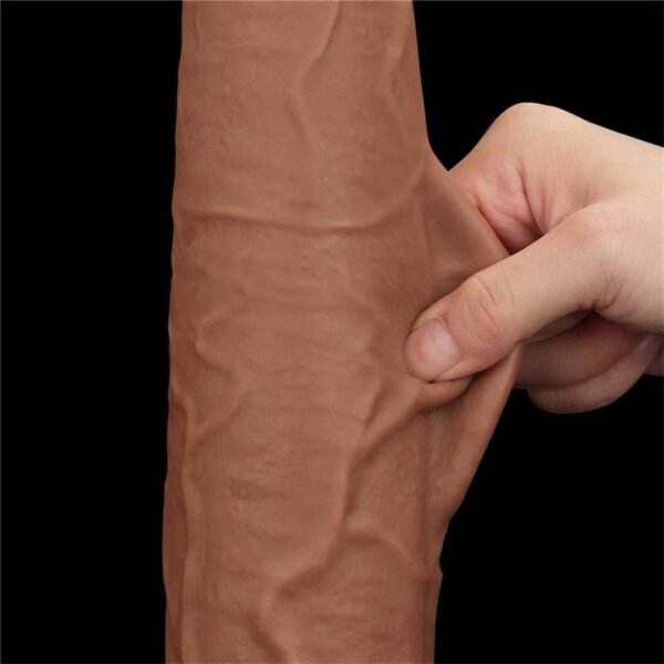 Dildo Dual Density Piel Deslizante 13.5 - Imagen 10