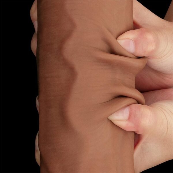 Dildo Dual Density Piel Deslizante 14 - Imagen 11